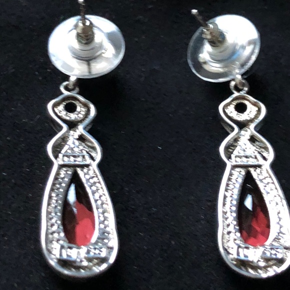 Nicky Butler WATERMELON QUARTZ & MOONSTONE Earring - Picture 8 of 8